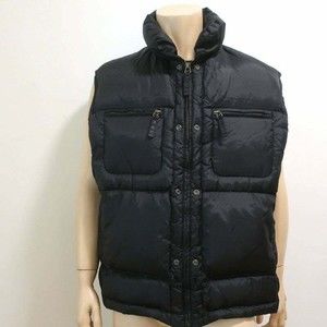 Jet Set Ski Division Puffer Vest Black Size Large Jersey